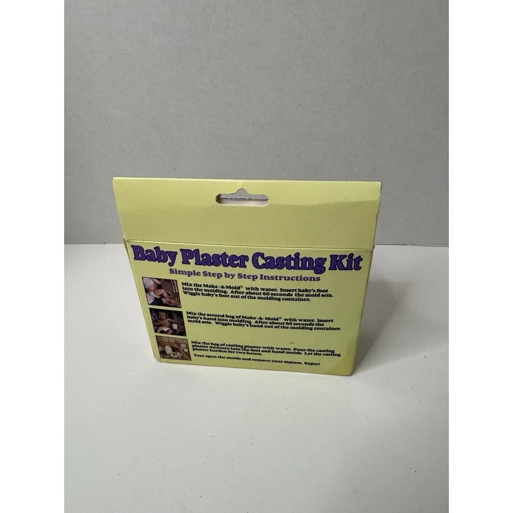 Baby Keepsake Plaster Casting Kit - Foot or Hand Molding Kit Makes 2